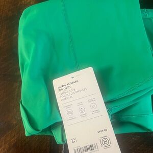 NWT Athleta Vibrant Green Leggings